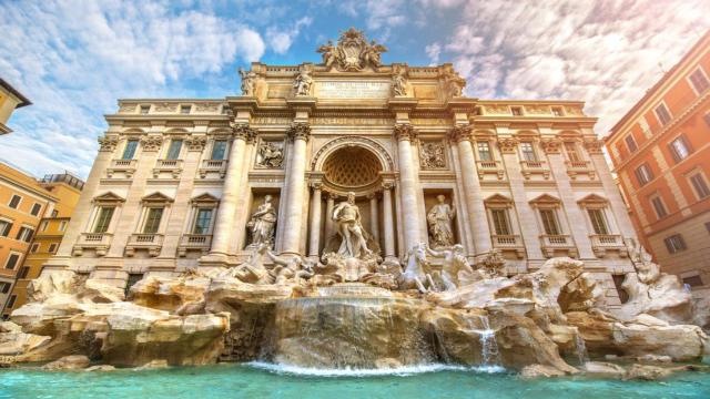 Fontana di Trevi.