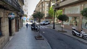 Calle Hernán Cortés en Vigo.