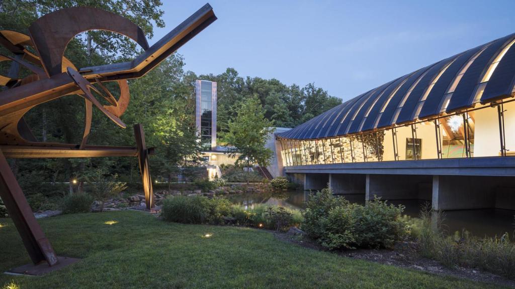 Una parte del 'Crystal Bridges Museum of American Art'