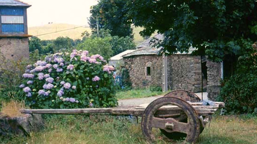 Zona exterior de la Casa Grande das Enchousas