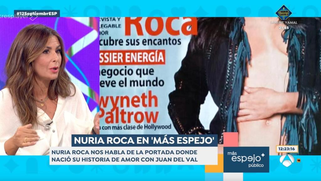 Nuria Roca en 'Espejo Público'.