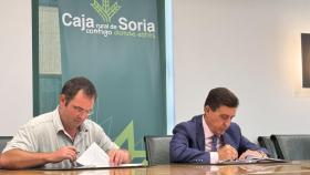 Renovación del convenio entre Caja Rural de Soria y el Club de Golf