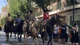 La cabalgata ecuestre de la Feria llena Albacete de vistosidad