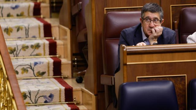 El portavoz del Grupo Socialista en el Congreso de los Diputados, Patxi López.