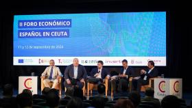 Una imagen de la primera mesa redonda de este II Foro Económico Español.