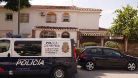 La casa donde se cometió el homicidio.