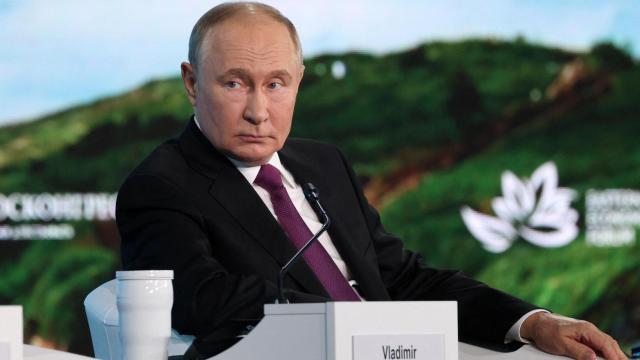 Vladímir Putin, durante el Foro Económico de Vladivostok de la semana pasada.