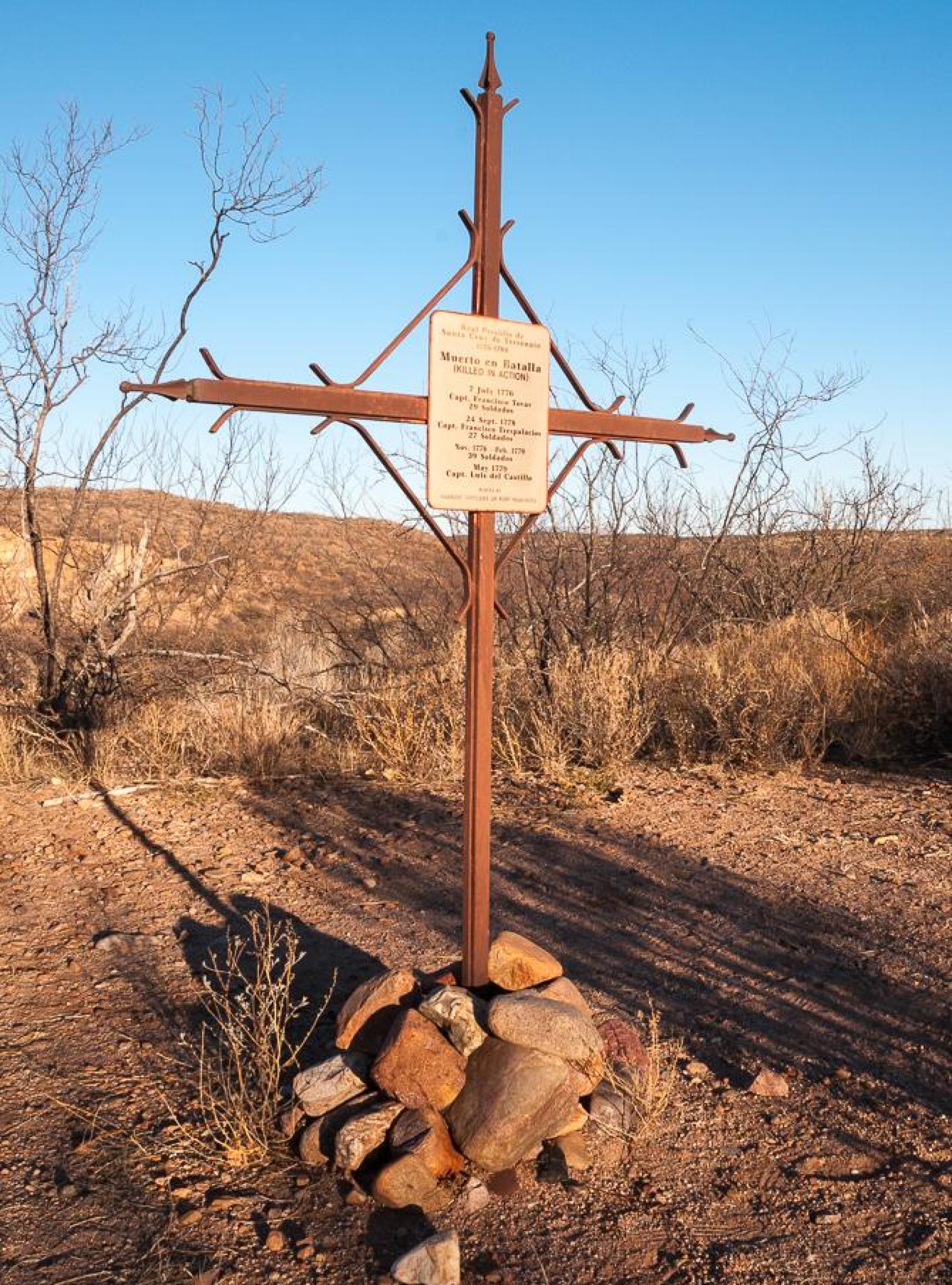 Memorial a los caídos en Santa Cruz de Terrenate.