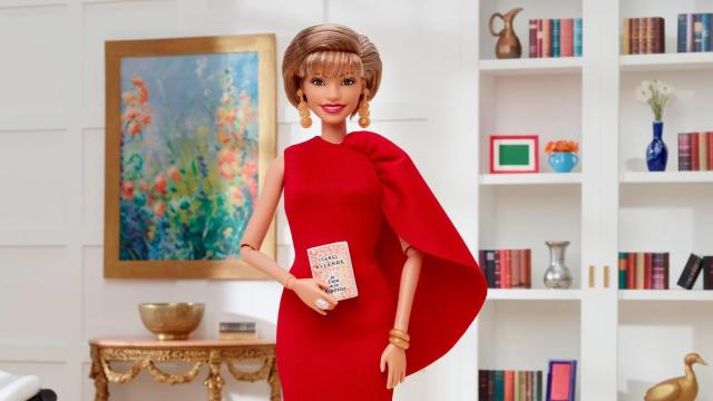 Barbie de Isabel Allende,  parte de la serie 'Inspiring women'. Foto: EFE