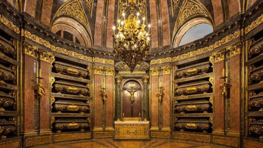 El Panteón de los Reyes en el Monasterio de El Escorial.