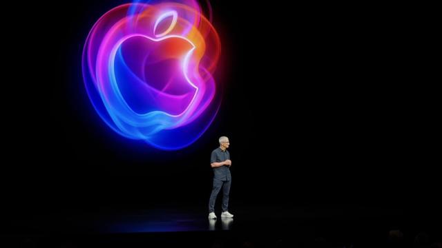 Tim Cook, CEO de Apple, en una presentación el pasado mes de septiembre.