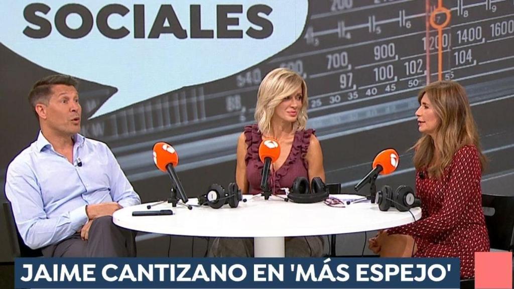 Jaime Cantizano, Susanna Griso y Gema López en 'Espejo Público'.