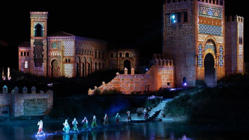 Imagen del espectáculo 'El sueño de Toledo' en Puy du Fou.