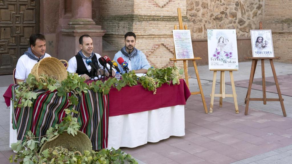 Otro momento de la presentación de la Feria y Fiestas de Herencia.