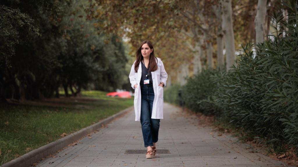 Esther García buscó ayuda psicológica para abordar su 'burnout'.*