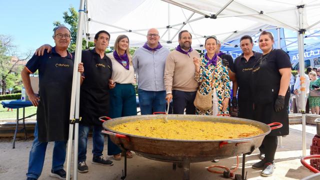 Ana Guarinos y Paco Núñez este viernes en las Ferias y Fiestas de Guadalajara.