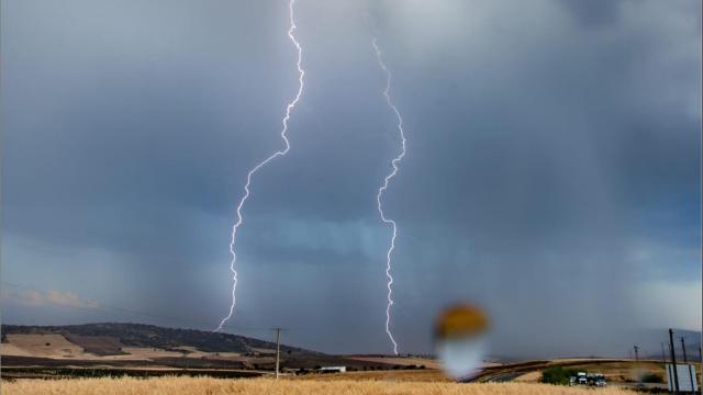 Imagen de archivo de una tormenta.