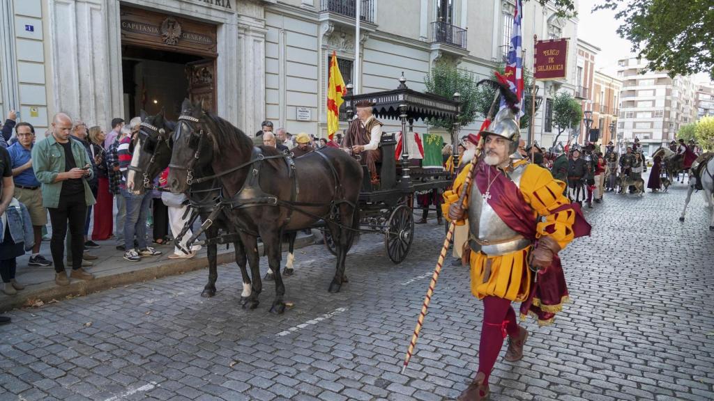 Las calles de Valladolid recrean el funeral dedel príncipe irlandés ‘Red’ Hugh O'Donnell (2)