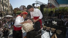 Imagen de archivo de la I Gran Fiesta de la Vendimia de Ribera del Duero, en Aranda de Duero en 2017