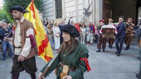 Las calles de Valladolid recrean el funeral dedel príncipe irlandés ‘Red’ Hugh O'Donnell (1)