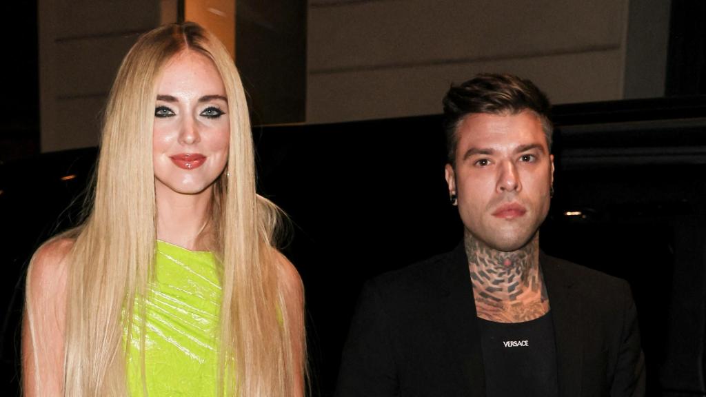 Chiara Ferragni y Fedez en una fotografía tomada en Milán, en septiembre de 2022.