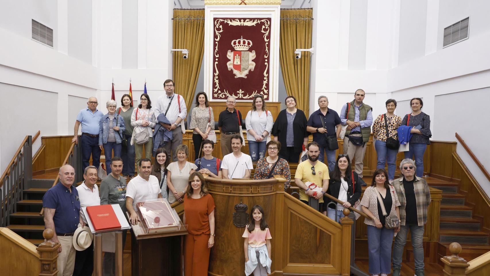 Visitas a las Cortes de Castilla-La Mancha.