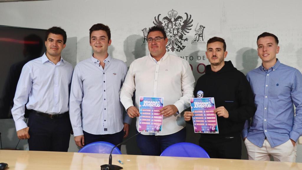 Presentación de la Semana de la Juventud de Toledo. Foto: Ayuntamiento.