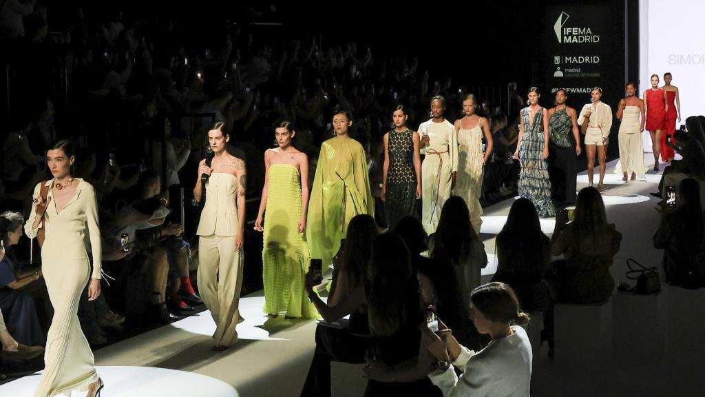 Desfile de Simorra en la MBFWMadrid.