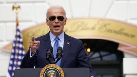 Joe Biden, durante un acto celebrado ayer en la Casa Blanca.