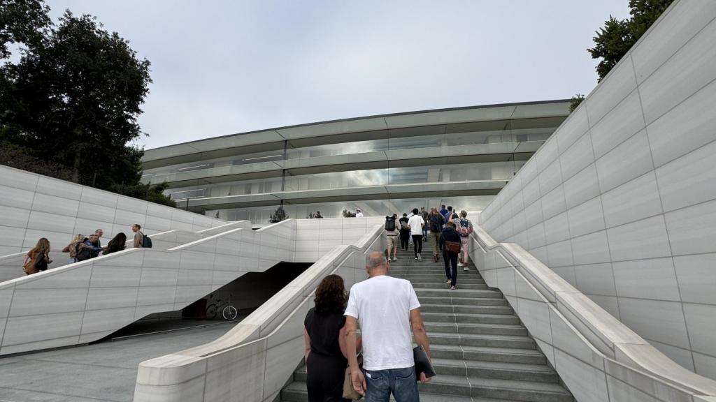 Llegada a Apple Park