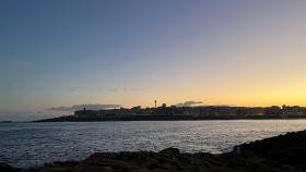 Amanecer de este viernes 13 de septiembre en A Coruña