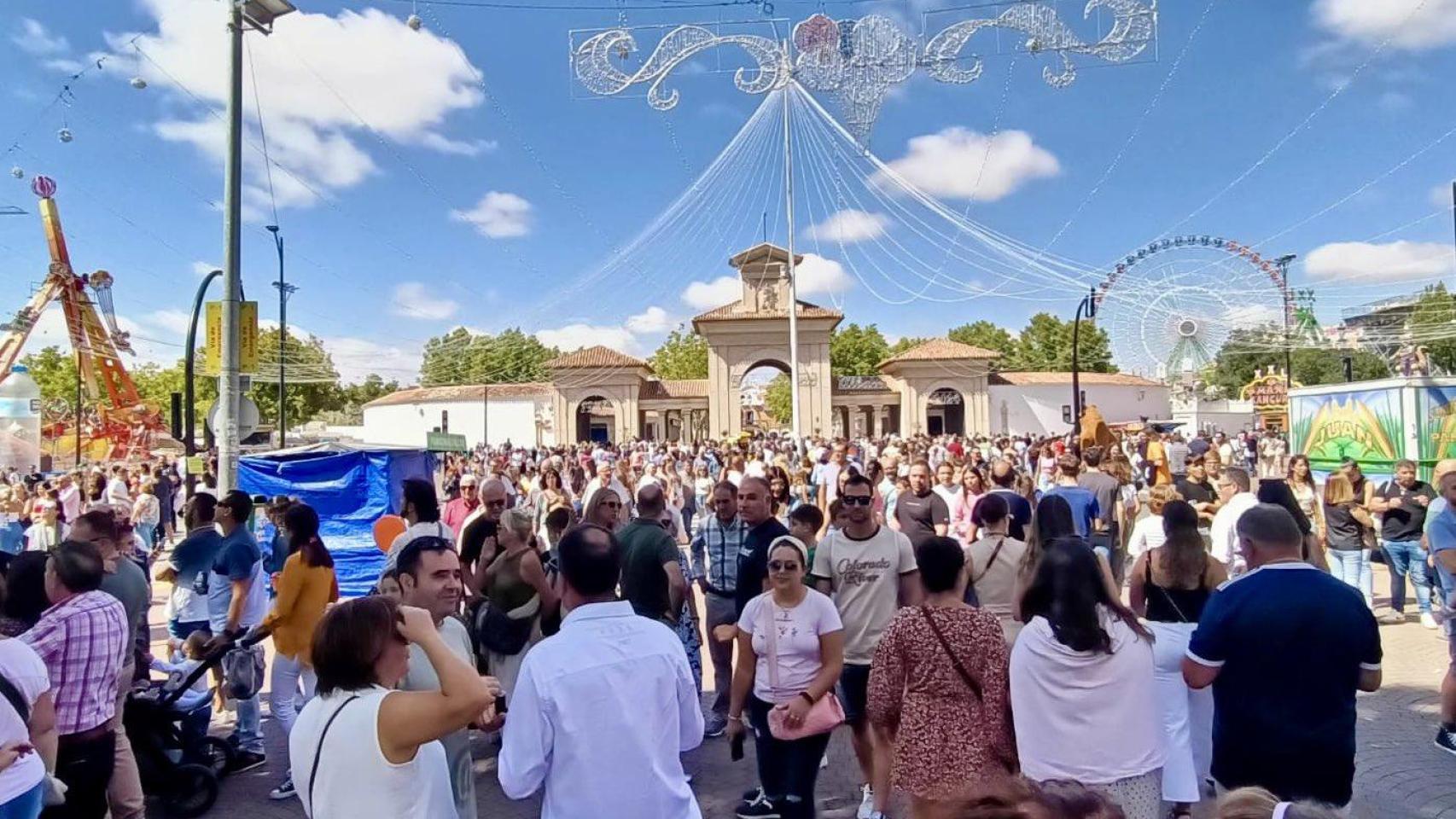 El recinto ferial de Albacete, lleno de público. Foto: Ayuntamiento.