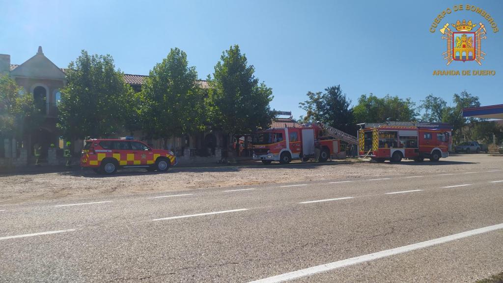 Restaurante donde ha tenido lugar el incendio