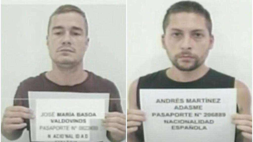 José María Basoa Valdovinos y Andrés Martínez Adasme, detenidos en Venezuela