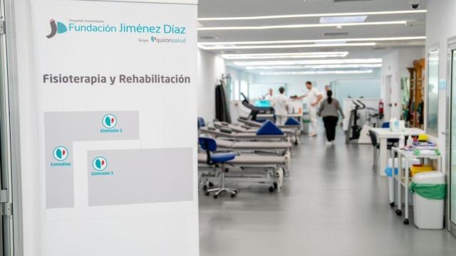 Servicio de Fisioterapia y Rehabilitación de la Fundación Jiménez Díaz.