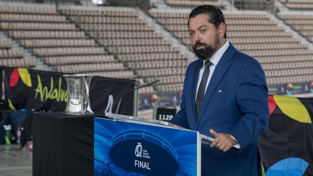 José María Arrabal durante un acto de la Junta de Andalucía