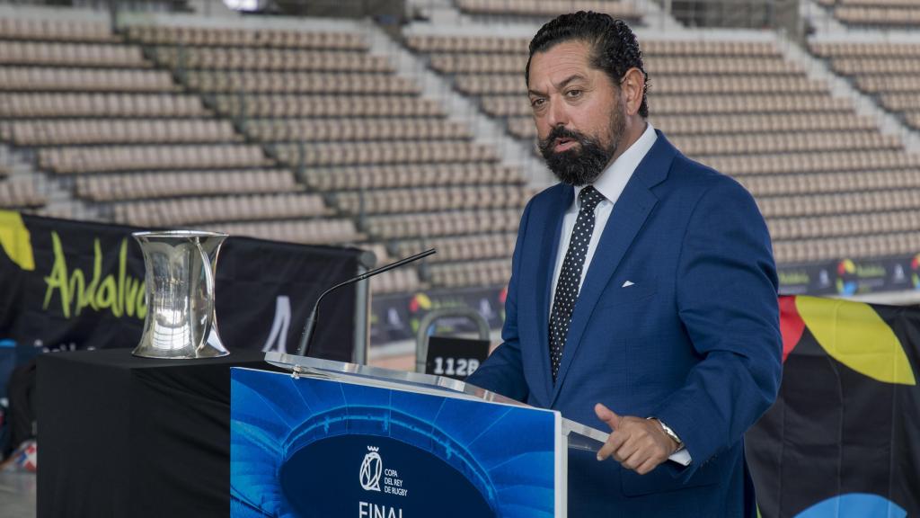 José María Arrabal durante un acto de la Junta de Andalucía