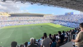 VÍDEO | La Rosaleda rompe en palmas el minuto de silencio en memoria de Fernando Puche