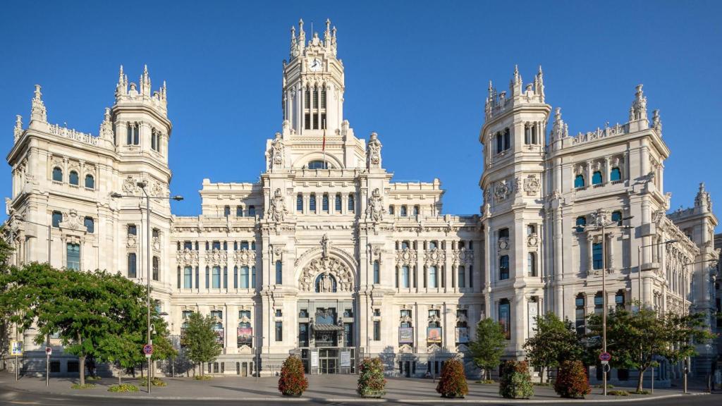 Vista del Palacio de Cibeles. Foto: Jonás Bel ©2024 Dirección General de Patrimonio Cultural, Ayuntamiento de Madrid