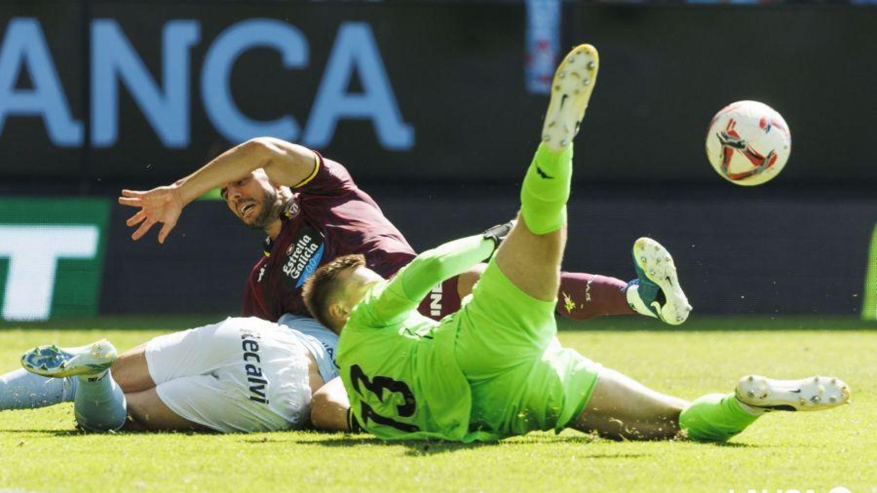 El Real Valladolid cae derrotado en Vigo por 3-1