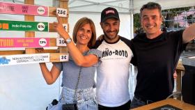 La diputada de Promoción Provincial y Desarrollo Rural Sostenible, Magdalena Rodríguez, en la II Feria de la Cerveza Artesana de El Real Sitio de San Ildefonso