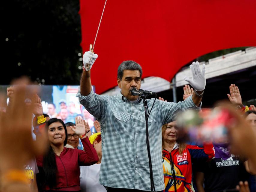 El dictador socialista Nicolás Maduro.