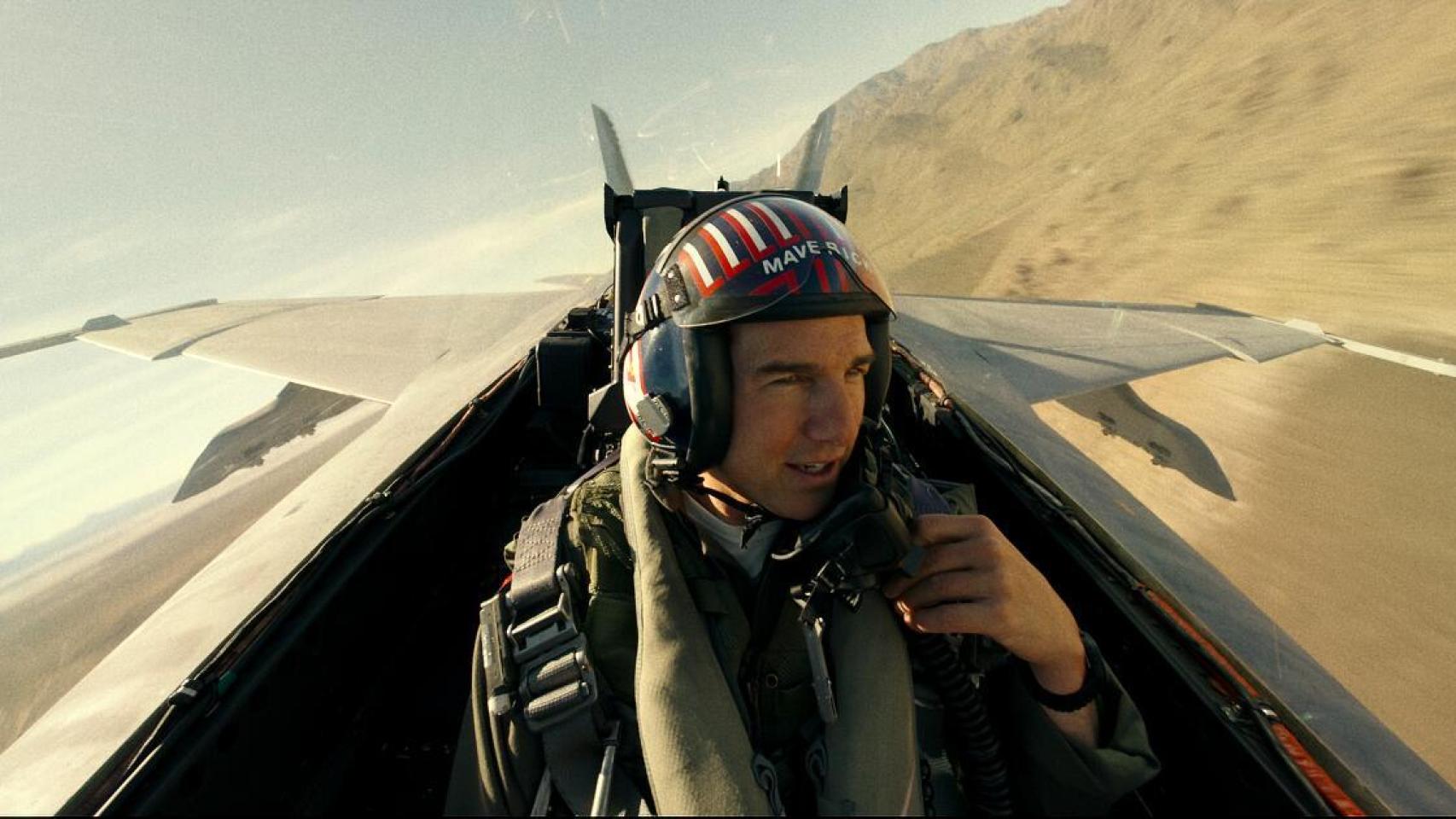 Tom Cruise en 'Top Gun'.