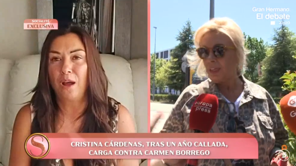 Cristina Cárdenas habla con 'Socialité'