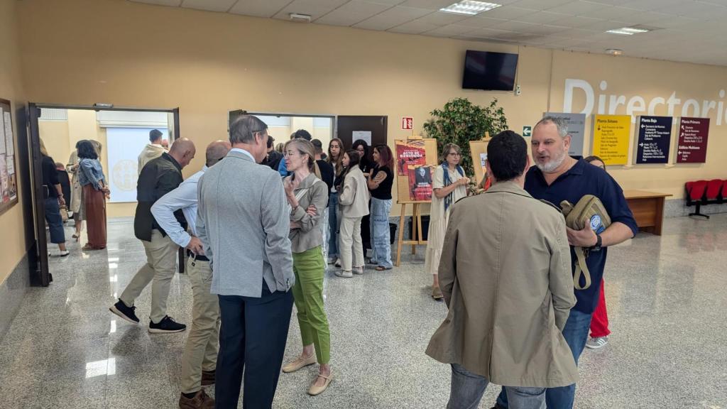 Comienza el nuevo curso en la UPSA. En la foto, alumnos de Comunicación