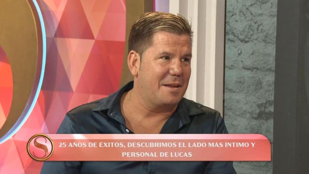 Lucas en el programa 'Socialité' este pasado domingo, 15 de septiembre.