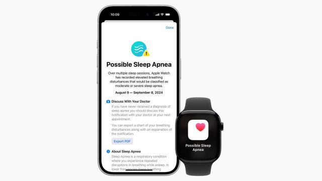 Detección de apnea en Apple Watch.