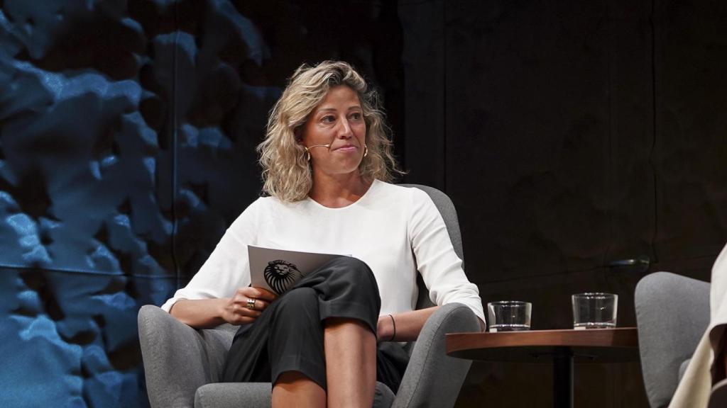 Priscila Císcar en un momento durante la mesa redonda.