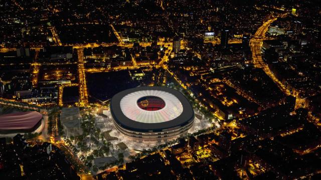 Representación virtual del nuevo Camp Nou