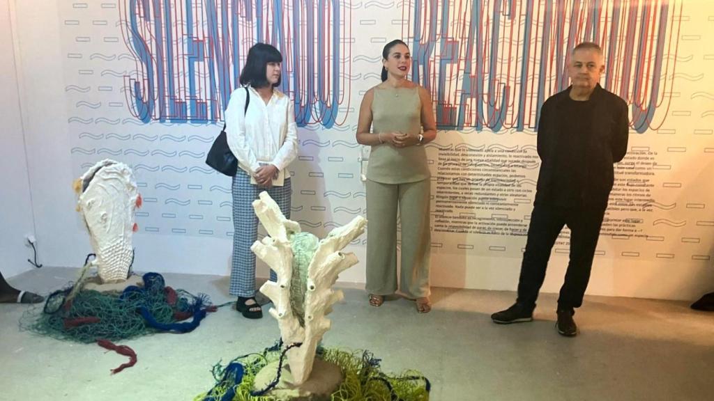 La presentación este sábado de la exposición que reúne las obras de las residencias artísticas.